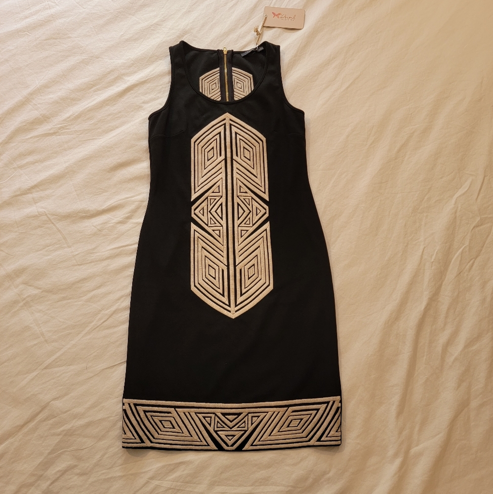 NWT THML Embroidered Dress